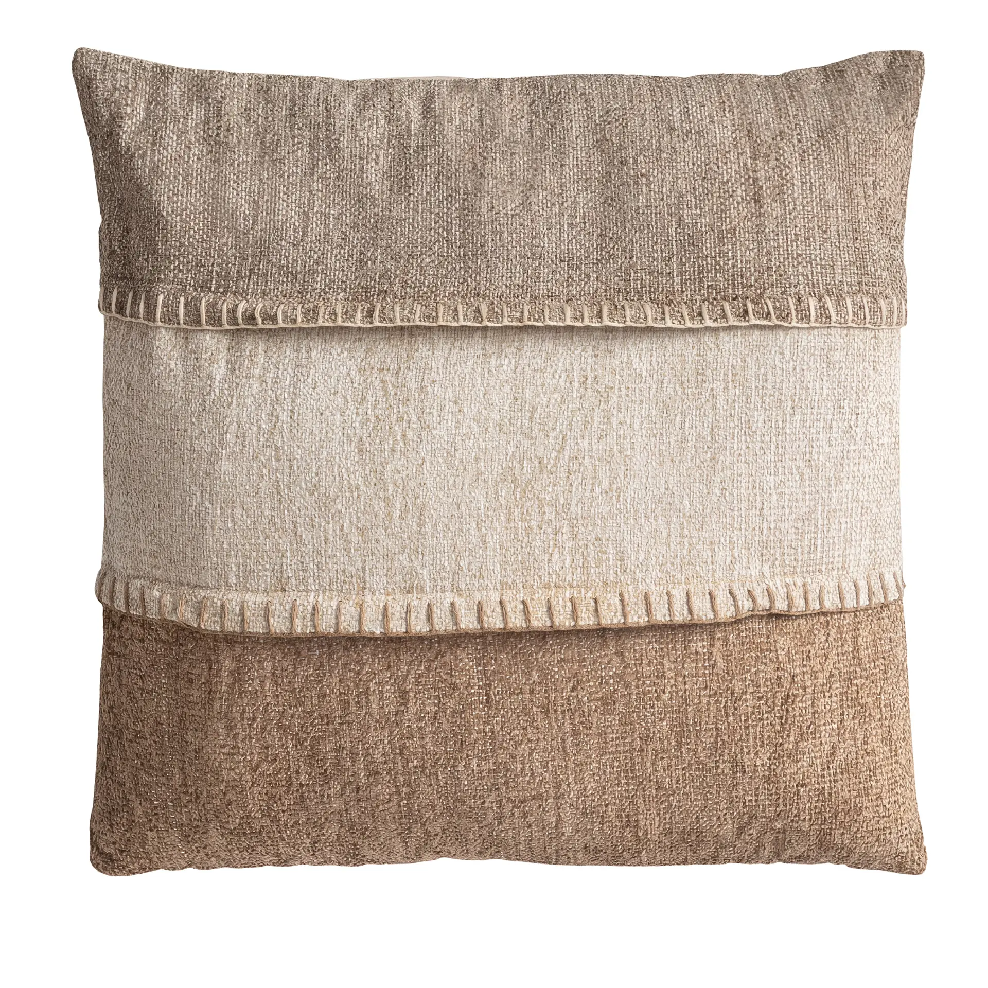 Perne decorative - Perna Luka din Bumbac și Chenille Tonuri Maronii, 50x10x50cm, VicalHome 38454 VicalHome 38454