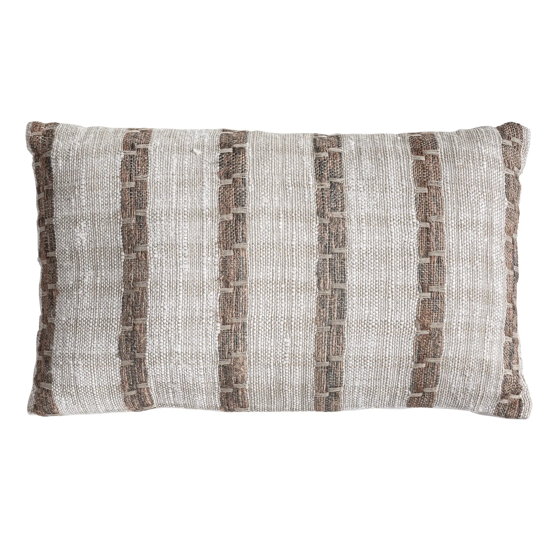Produse - Perna Neo din Bumbac și In Bej, 50x15x30cm, VicalHome 38162 VicalHome 38162