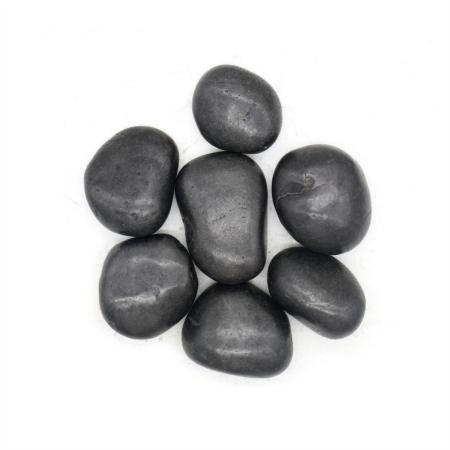 Piatra Otoczak 8x8x5 cm, Piatră Negru Lustruit - King Home [1]