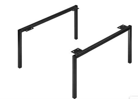 PICIOARE METALICE BAIE PENTRU DULAPURI, NEGRU MAT, GAMA MADERA COMAD [2]