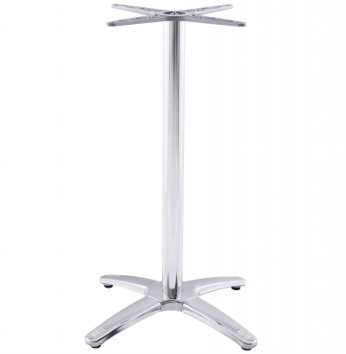 Componente mese - Picior central masa (h110cm) - exterior, cromat