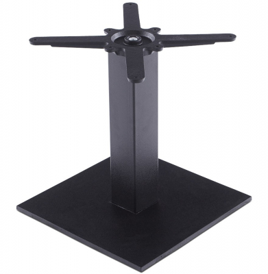 Produse - Picior central masa (h44 cm) - otel, negru, exterior