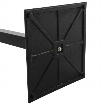 Picior central masa (h88cm) - otel, negru, exterior [9]