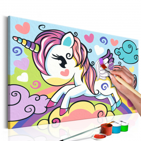 Lichidare stoc - Pictatul pentru recreere - Colourful Unicorn