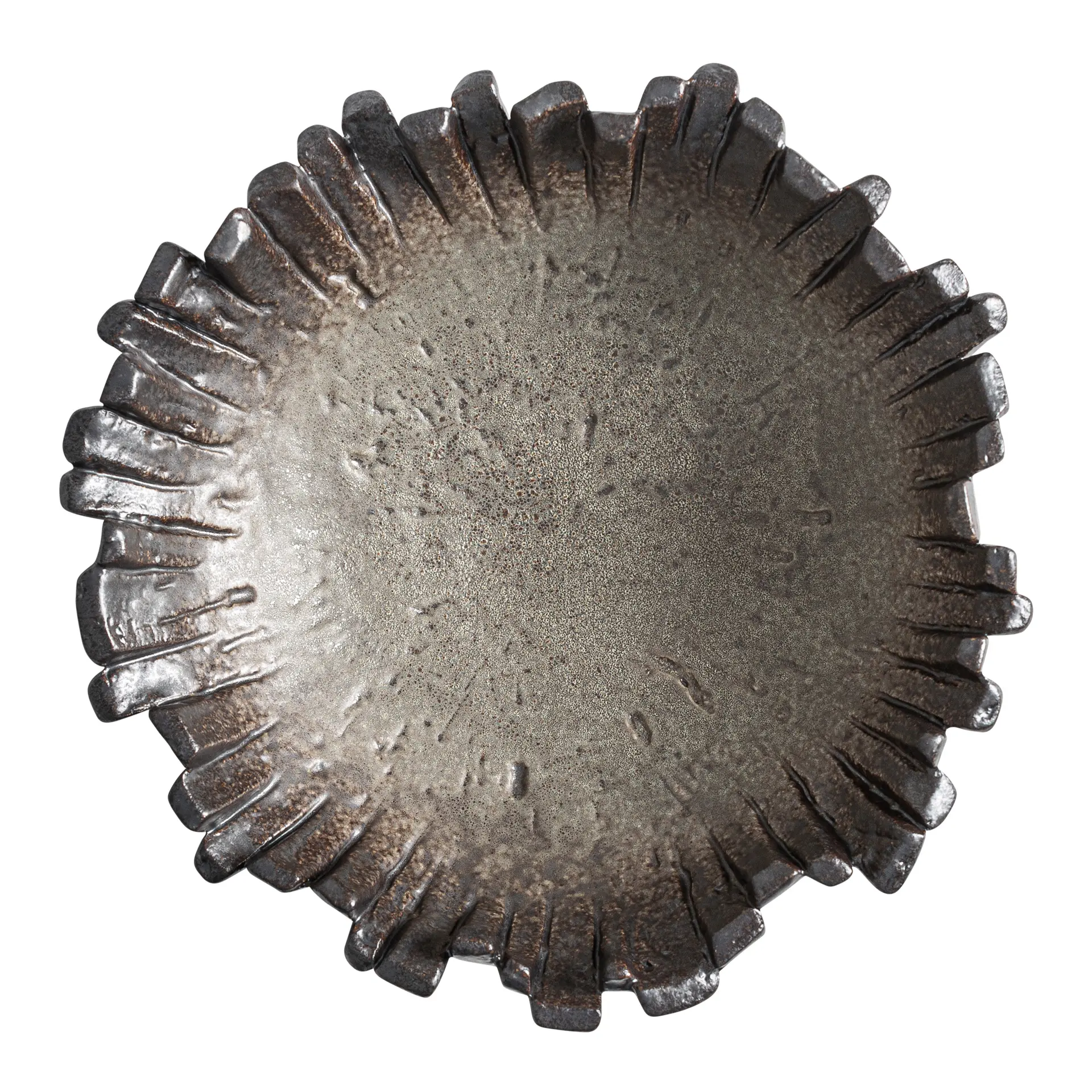 Piesa Centrala Hada din Ceramică Maro, 25x25x9cm, VicalHome 37995 VicalHome 37995 [1]