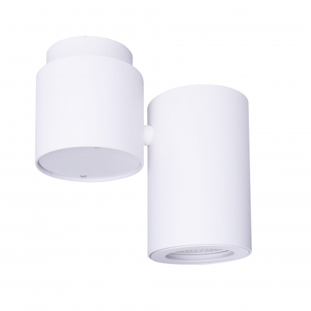Spot alb ajustabil Margo 14x15 cm din metal, C0036 - Maxlight [3]
