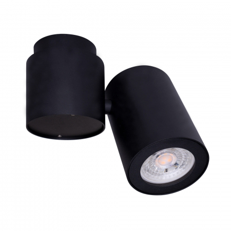 Produse - Spot negru aplicat ajustabil Margo 14x15 cm din metal, C0035 - Maxlight