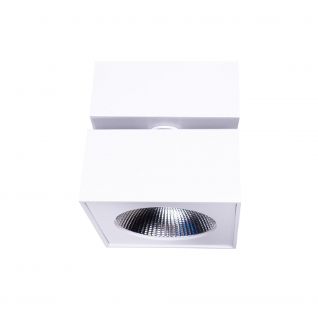 Spot LED alb ajustabil Harit 10x10x10 cm din metal, C0106 - Maxlight [1]