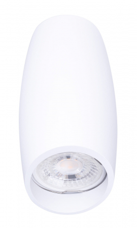 Spot alb aplicat Liraz Ø 7,5 cm din metal, C0158 - Maxlight [2]