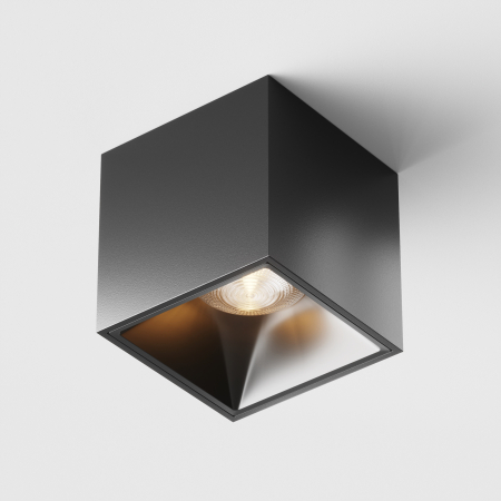 Plafonieră Alfa LED, Aluminiu și plastic Negru, 12W, MAYTONI C065CL-L12B3K-D [4]