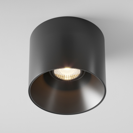 Plafonieră Alfa LED, Aluminiu și plastic Negru, 25W, MAYTONI C064CL-01-25W3K-D-RD-B [4]