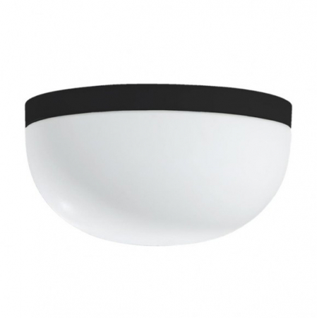 Plafoniere LED - Plafoniera baie alba Pone Ø 28 cm, rezisteta la apa, abajur alb sticla, AZ 3328 - Azzardo