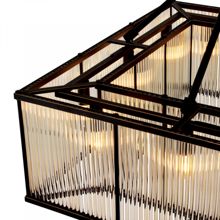   Plafoniera Bernardi Square finisaj bronz accent 118575 EICHHOLTZ [4]