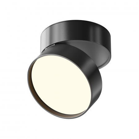 Plafoniere LED - Plafoniera ONDA Negru 3000k C024CL-18W3K-B-1 Maytoni Technical