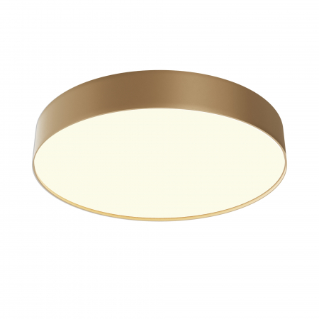 Plafoniere LED - Plafoniera LED Zon C032CL-45W3K-RD-MG, 45W, 2540lm, lumina calda, IP20, aurie mata, Maytoni