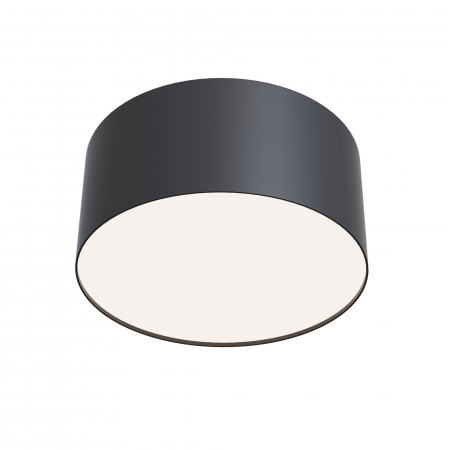 Lichidare stoc - Plafoniera LED Zon C032CL-L12B4K, 12W, 1300lm, lumina neutra, IP20, neagra, Maytoni
