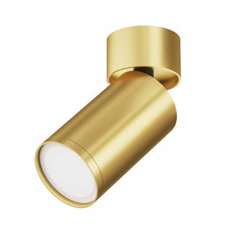 Plafoniere LED - Plafoniera Focus C050CL-U-1MG, 1xGU10, aurie, IP20, Maytoni