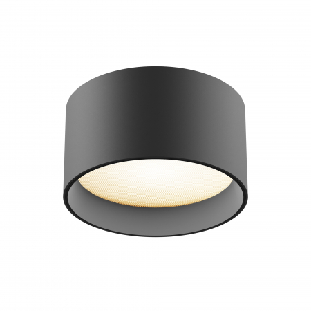 Plafoniera LED Vega C089CL-12W3K-B, 12W, 890lm, lumina calda, IP20, neagra+aurie, Maytoni [1]