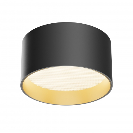 Promotii - Plafoniera LED Vega C089CL-15W3K-BMG, 15W, 1020lm, lumina calda, IP20, neagra+aurie, Maytoni