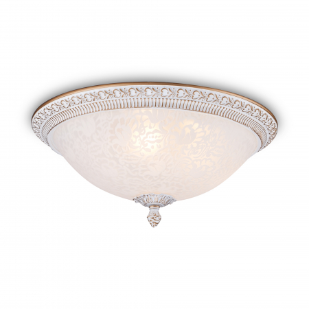 Plafoniere LED - Plafoniera Pascal C908-CL-03-W, 3xE27, alba+bronz, IP20, Maytoni