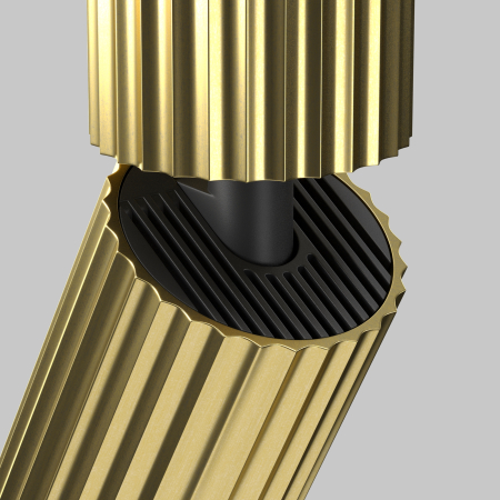 Plafonieră Calipso, Aluminiu Alamă, 10W, MAYTONI C108CL-01-GU10-BS [2]