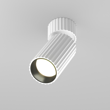 Plafonieră Calipso, Aluminiu Alb, 10W, MAYTONI C108CL-01-GU10-W [4]