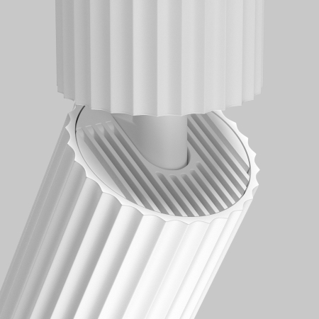 Plafonieră Calipso, Aluminiu Alb, 10W, MAYTONI C108CL-01-GU10-W [2]