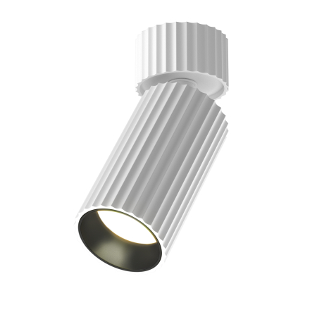 Promotii - Plafonieră Calipso, Aluminiu Alb, 10W, MAYTONI C108CL-01-GU10-W