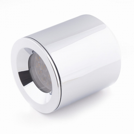 Produse - Spot crom aplicat rezistent la apa Kasi Ø 8 cm din metal, IP65, C0107 - Maxlight