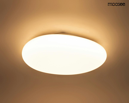 Plafonieră Cloud 53x40x12 cm, Metal Alb - Moosee [1]