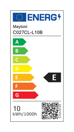Plafonieră Dafne, Aluminiu Negru, 10W, MAYTONI C027CL-L10B [1]
