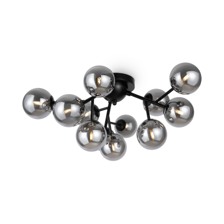 Produse - Plafonieră Dallas, Metal Negru, 28W, MAYTONI MOD545CL-12B