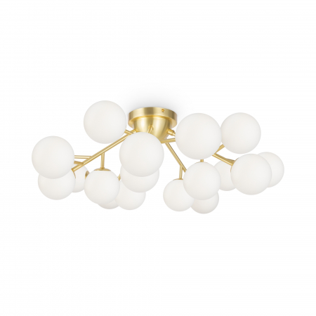 Plafoniere LED - Plafoniera Dallas MOD545CL-20BS, 20xG9, aurie+alba, IP20, Maytoni