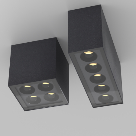 Plafonieră de exterior Ares, Metal și sticlă Grafit, 10W, MAYTONI O309CL-L10GF3K [3]
