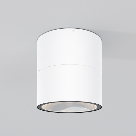 Promotii - Plafonieră de exterior Spin, Metal și sticlă Alb, 12W, MAYTONI O310CL-L12W3K