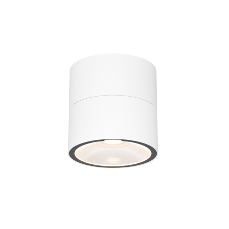Produse - Plafonieră de exterior Spin, Metal și sticlă Alb, 5W, MAYTONI O310CL-L5W3K