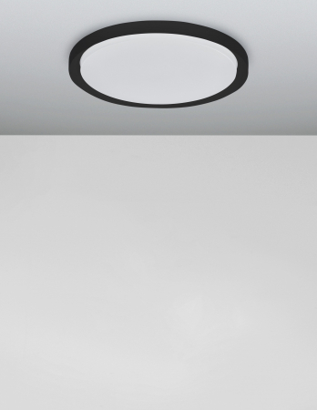 Plafoniera dimabila LED aurie/alba/neagra Berna Ø46/56 cm, metal si acril, design modern, 9053592 - Novaluce [1]