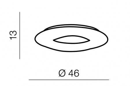 Plafoniera dimabila LED rotunda alba Glasco, divserse dimensiuni, acril/metal crom, AZ 2670 - Azzardo [2]