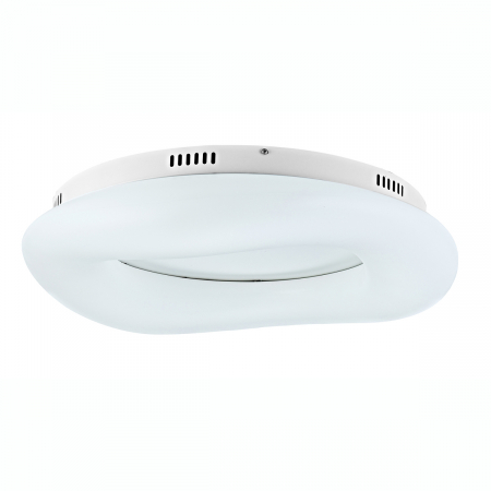 Plafoniere LED - Plafoniera dimabila LED rotunda alba Glasco, divserse dimensiuni, acril/metal crom, AZ 2668 - Azzardo