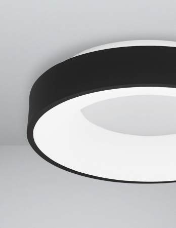 Plafoniera dimabila LED rotunda Rondo Slim Ø38/60 cm, argientie/aurie/maro/alba/neagra, 9353831 - Novaluce [3]