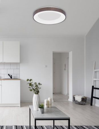 Plafoniera dimabila LED rotunda Rondo Slim Ø38/60 cm, argientie/aurie/maro/alba/neagra, 9353831 - Novaluce [37]