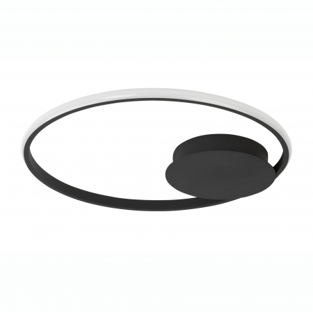Plafoniera eleganta LED dimabila aurie/neagra/alba Rajma Ø50 cm, design minimalist, 9348071 - Novaluce [9]