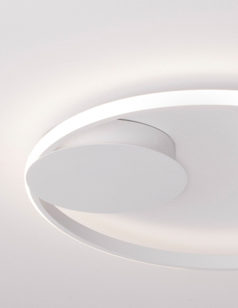 Plafoniera eleganta LED dimabila aurie/neagra/alba Rajma Ø50 cm, design minimalist, 9348071 - Novaluce [20]