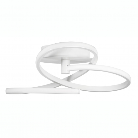 Plafoniera eleganta premium Loop aurie/alba Ø51 cm, forma bucla design modern, 1701101003 - Novaluce [4]