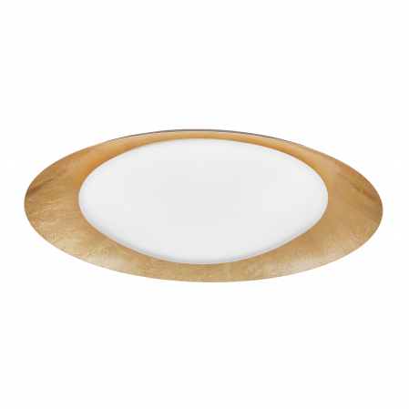 Plafoniere LED - Plafoniera eleganta rotunda aurie/argintie Yacha Ø50 cm, iluminare LED dimabila, 9053821 - Novaluce