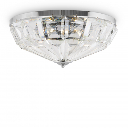 Produse - Plafoniera Facet MOD094CL-06CH, 6xE14, crom+transparenta, IP20, Maytoni