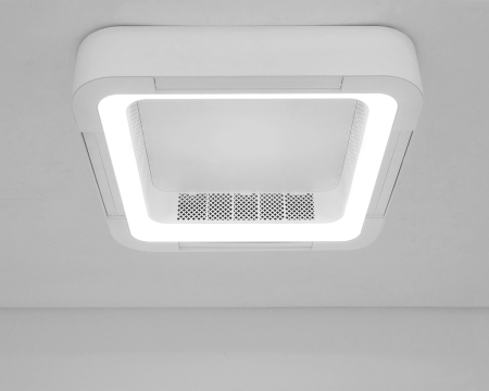 Plafonieră Fanlight 60x60x11 cm, Abs și Acril - Moosee [6]