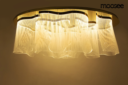 Plafonieră Firefly 180 184x105x65 cm, Metal și Acril - Moosee [3]