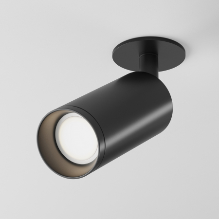 Promotii - Plafoniera Focus C018CL-01B, 1xGU10, neagra, IP20, Maytoni