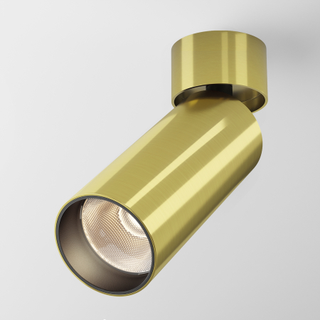 Plafonieră FOCUS LED, Aluminiu Alamă, 12W, MAYTONI C055CL-L12W3K-W-BS [4]